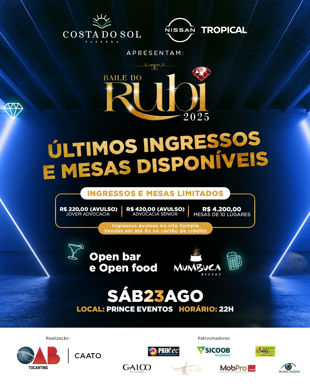 Convite para o Baile 2025