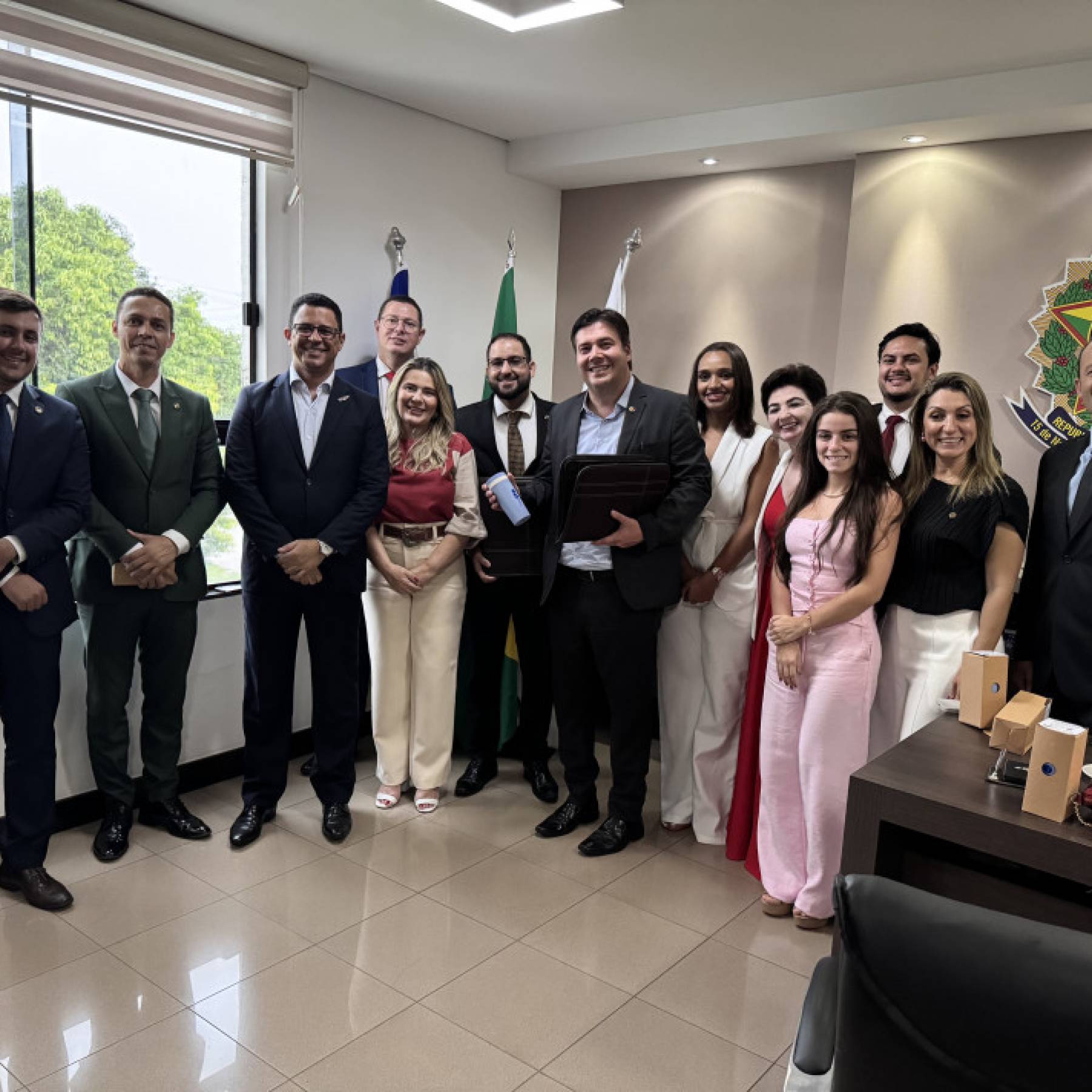 OABTO e CAATO recebem visita de representantes da OABPrevGO/TO