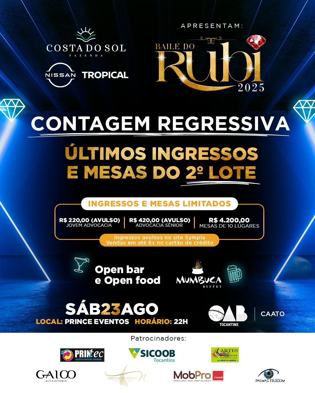 Convite para o Baile 2025